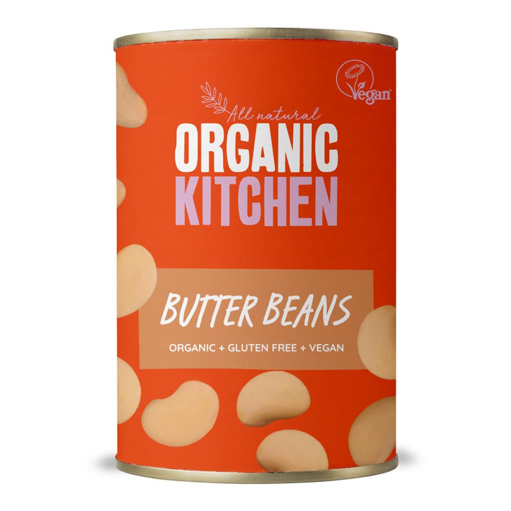 Organic Kitchen Butter Beans 400g Just Natural