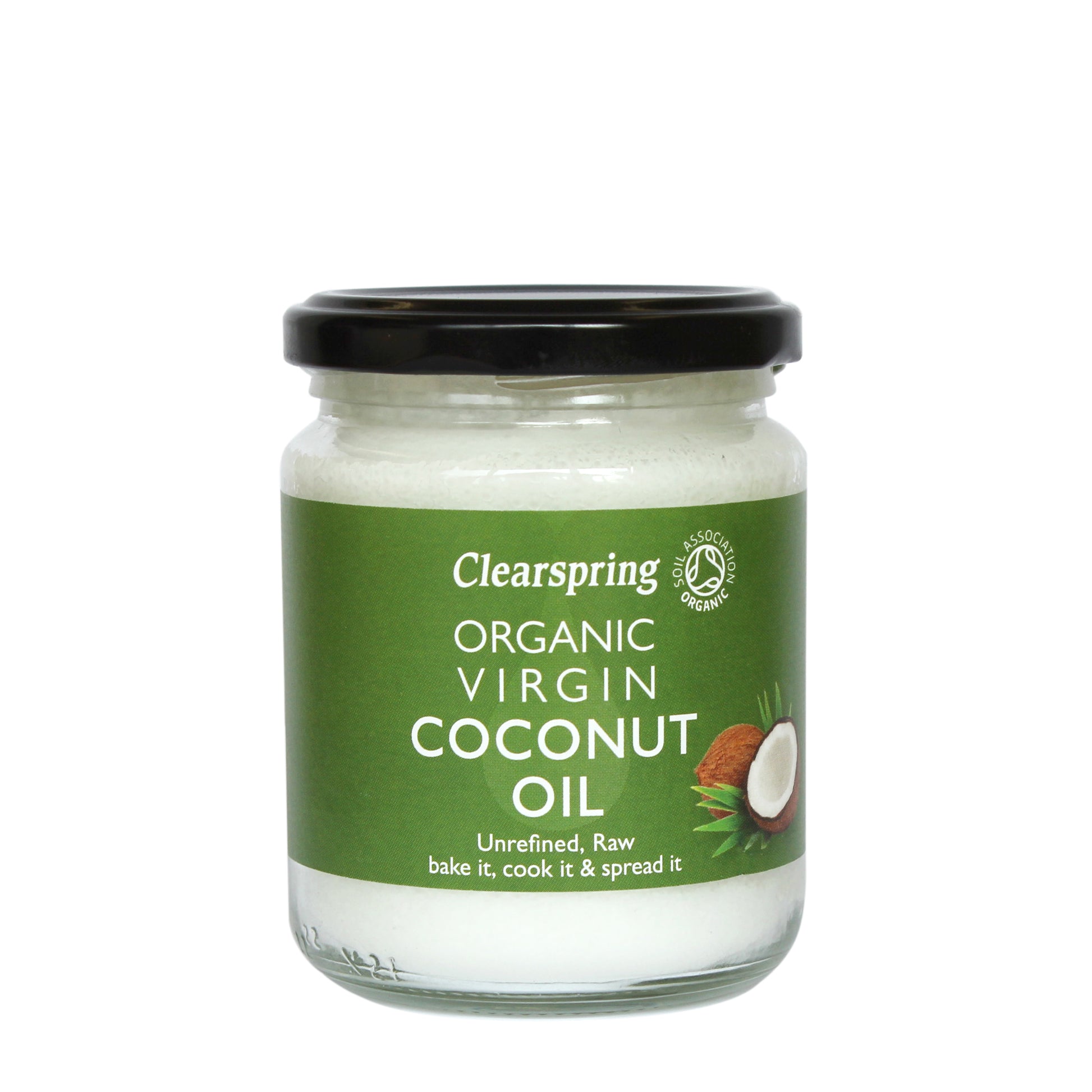 Organic Coconut Oil (Unrefined & Raw) - 200g Just Natural