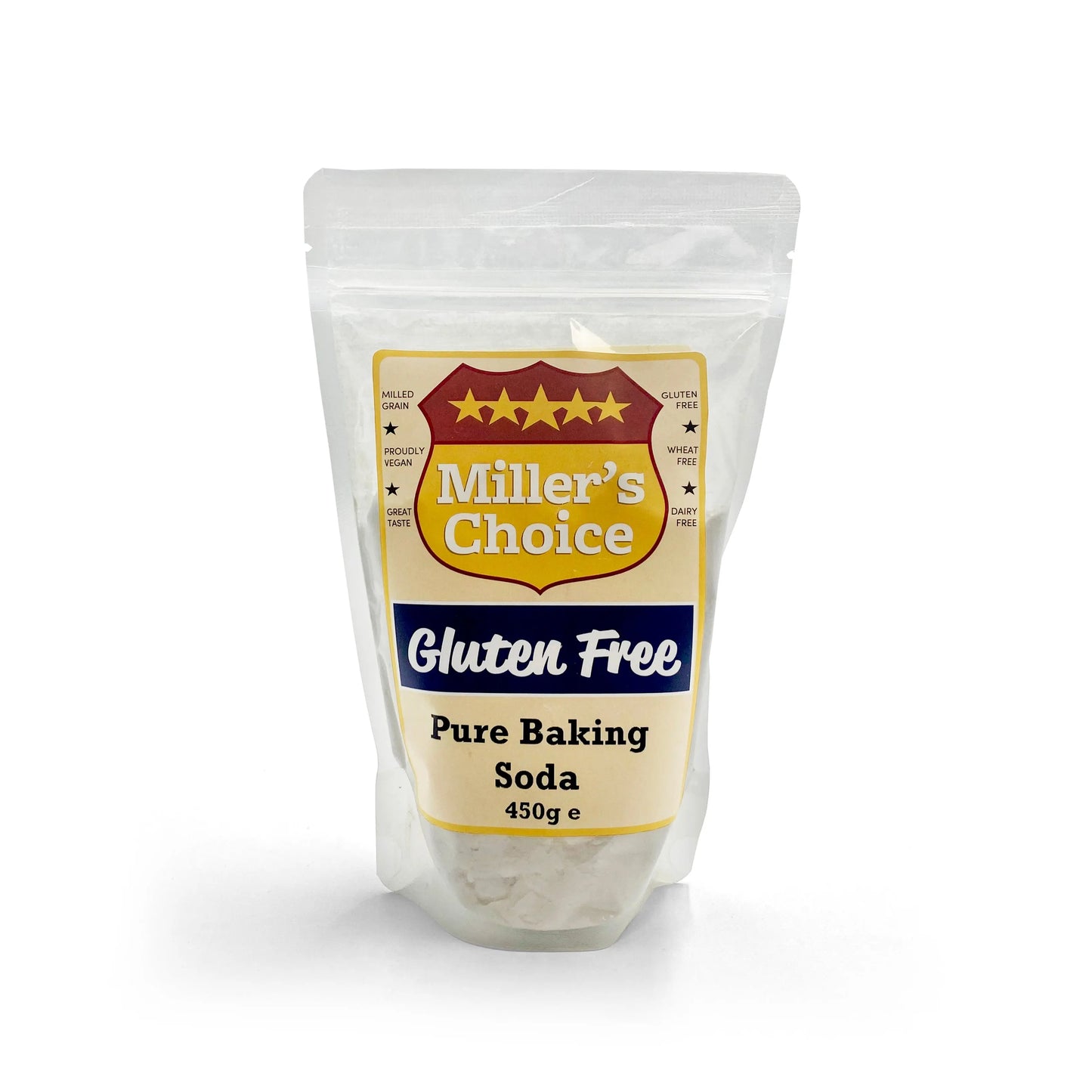 Millers Choice Gluten Free Pure Baking Soda 450g -  Just Natural