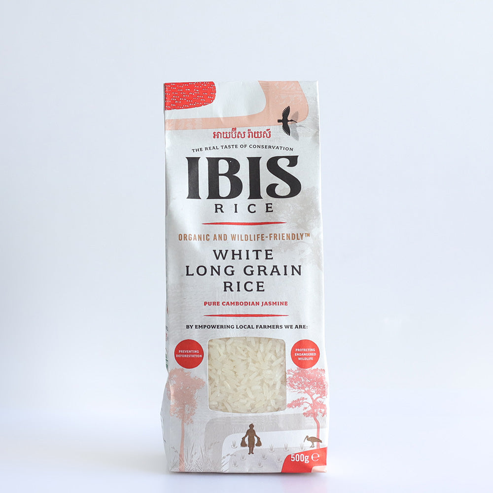 Organic White Long Grain Rice Jasmine 500g Just Natural