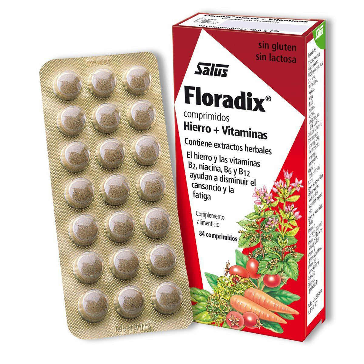 Floradix Floradix Iron - 84 tabs - Just Natural