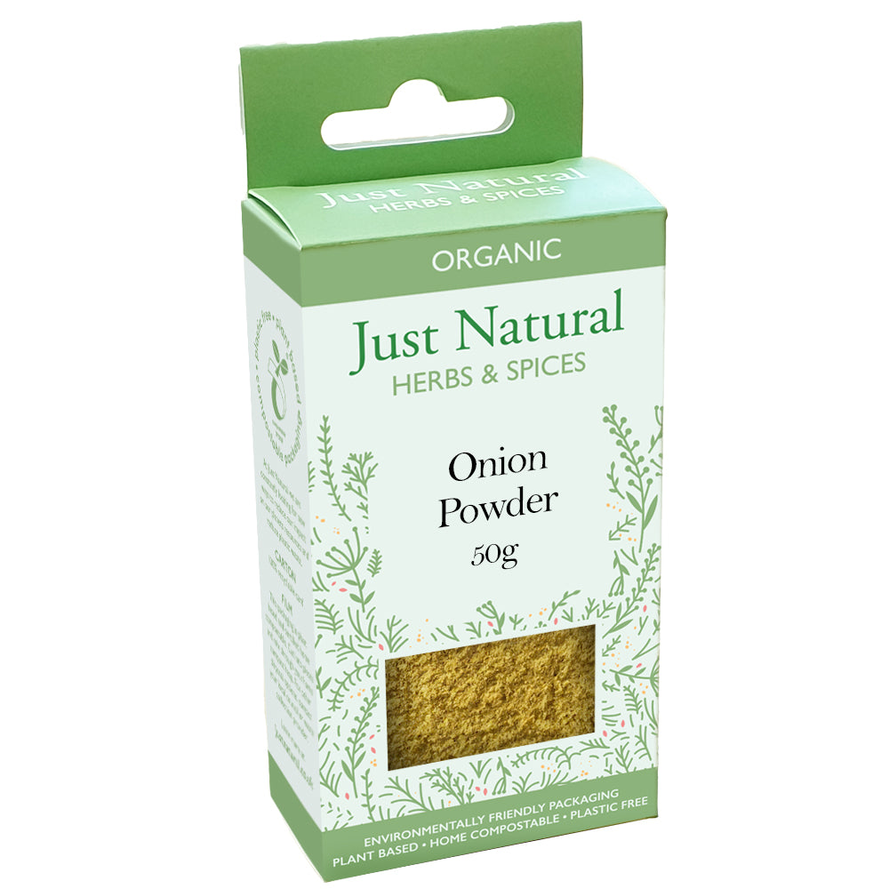 Organic Onion Powder 50g Just Natural