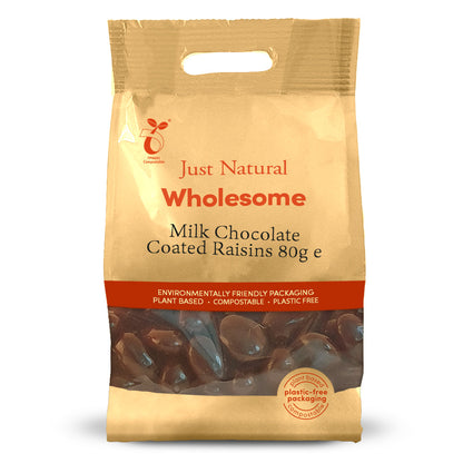 Milk Chocolate Coated Raisins Just Natural