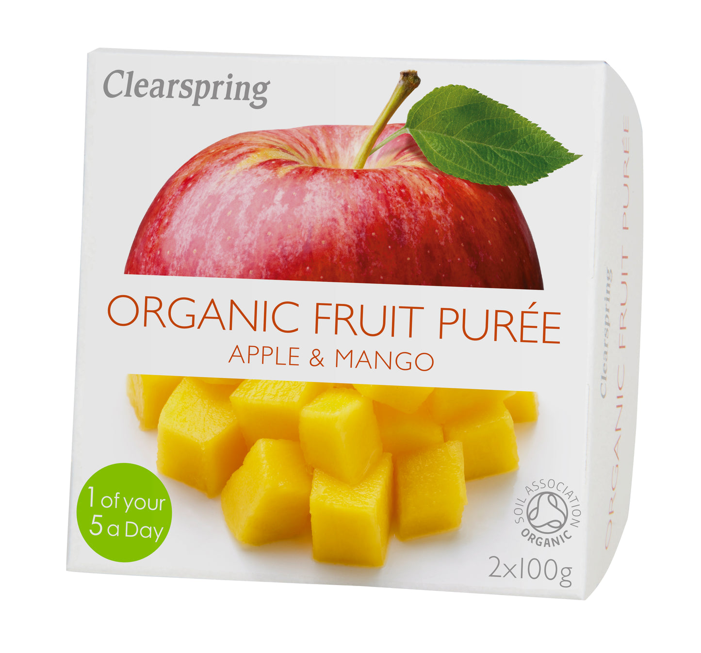 Organic Fruit Purée - Apple & Mango (2x100g) Just Natural