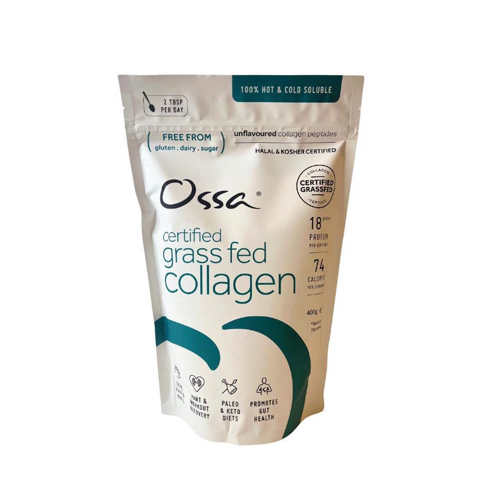 Certified Grass Fed Collagen Peptides 400g Just Natural