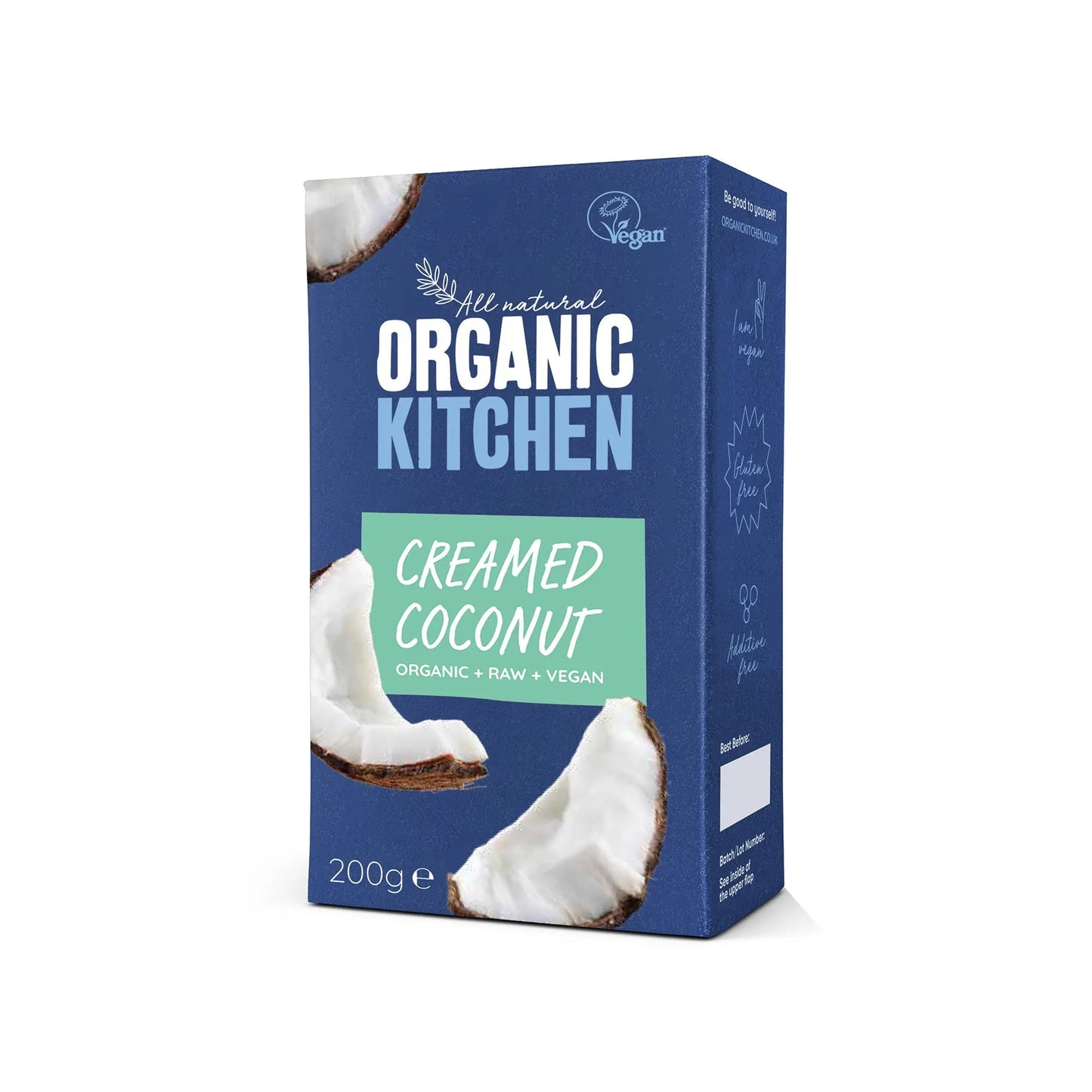 Organic Kitchen Organic Creamed Coconut 200g -  Just Natural