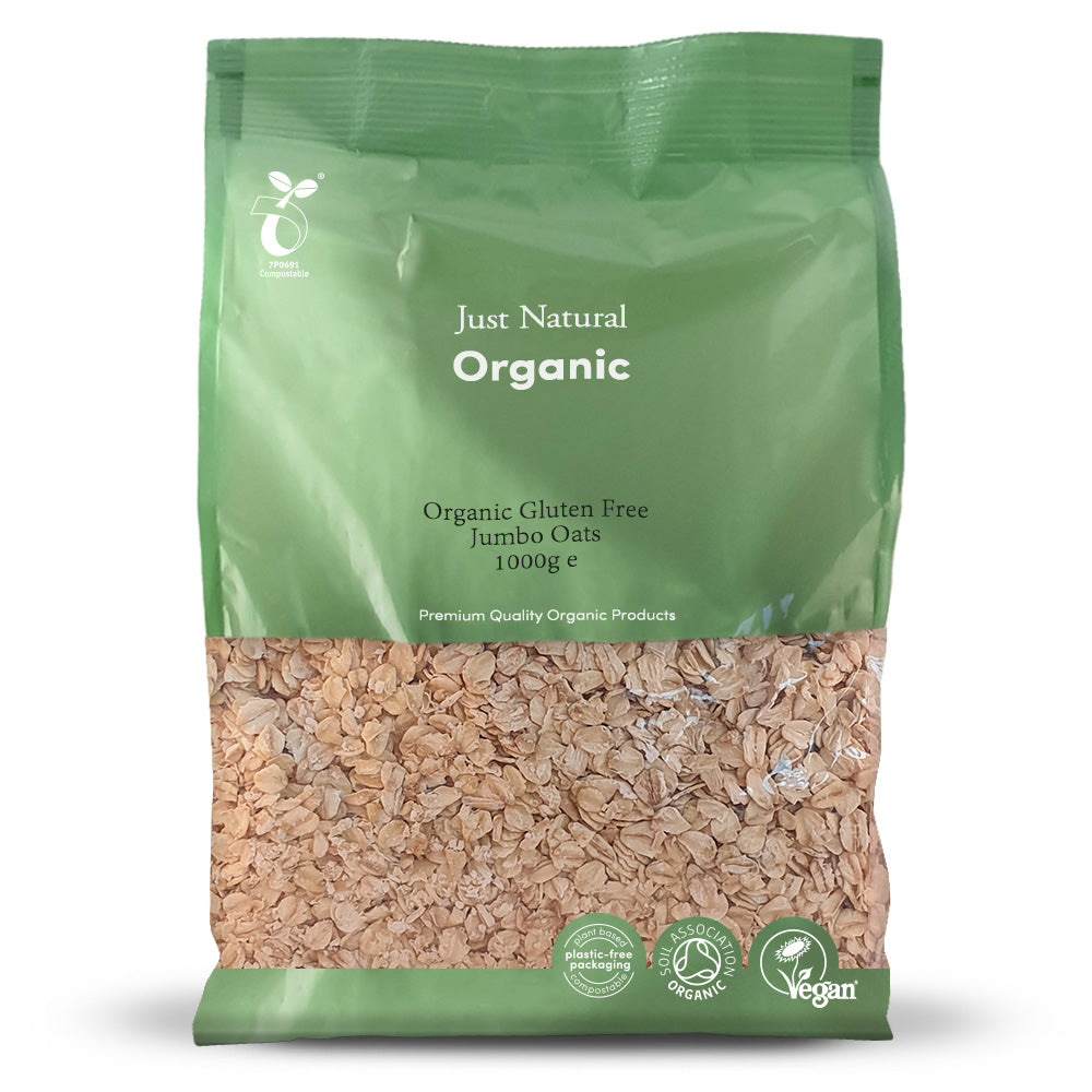 Organic Gluten Free Jumbo Oats Just Natural