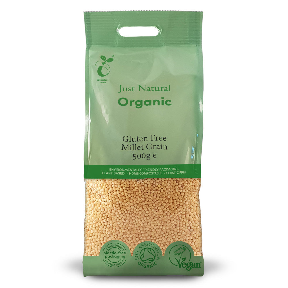 Just Natural Organic Gluten Free Millet Grain 500g - Just Natural