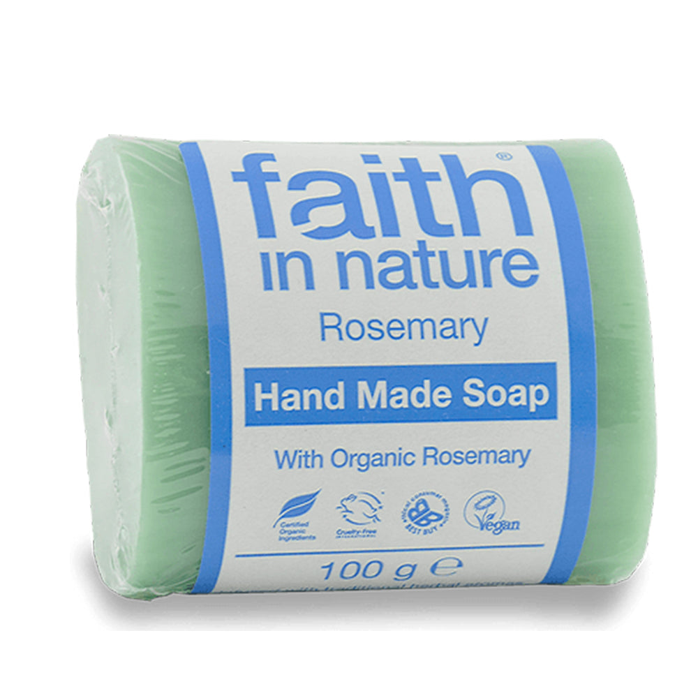 Faith In Nature Rosemary Pure Vegetable Soap 100g - Just Natural