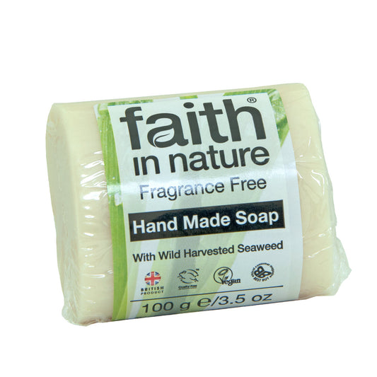 Faith In Nature Seaweed Pure Vegetable Soap 100g - Just Natural