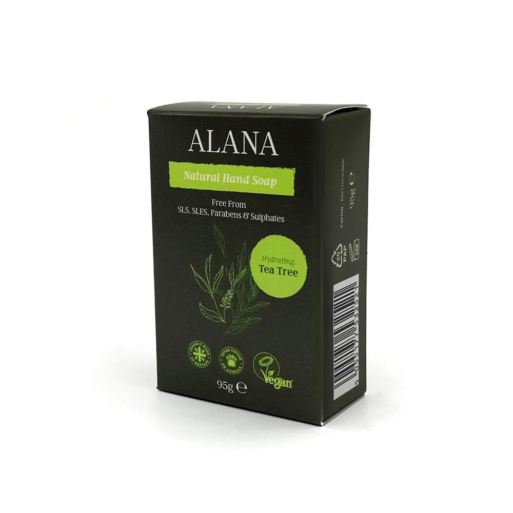 Alana Tea Tree Natural Hand Soap Bar 95g - Just Natural